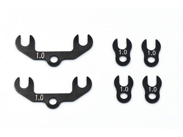 Rêve D　M1-302S10　MC-1用 カニスペーサーセット 1.0mm厚（2穴タイプ×2枚、1穴タイプ×4枚入）