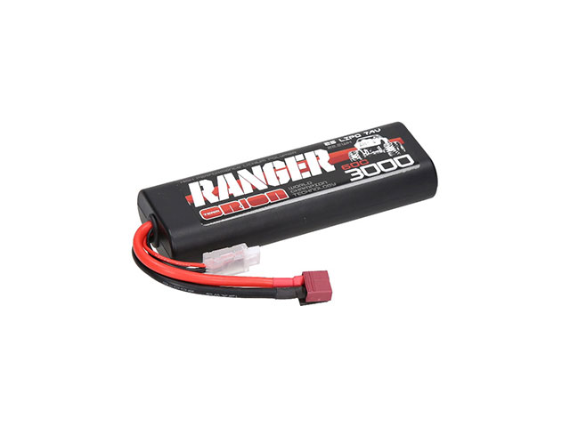 TEAM ORION　ORI14311　TEAM ORION 2S 60C Ranger LiPo Battery (7.4V/3000mAh) T-Plug