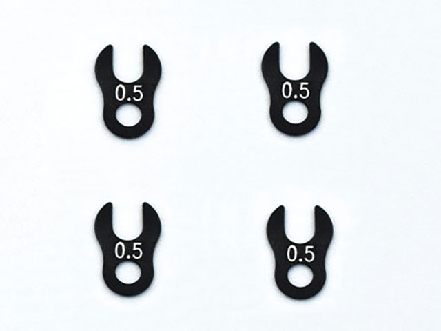 Rêve D　RC-KS105　MC-1用 カニスペーサー1穴タイプ・4枚入（0.5mm厚）