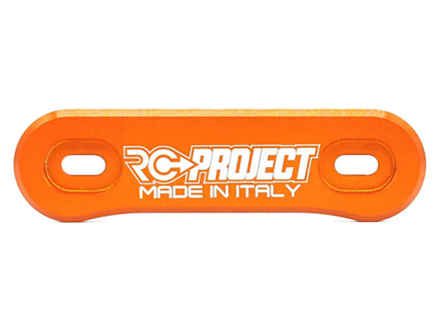 RICKSIDE DESIGN　RCPJ-A007A　One Piece Wing Button in Ergal 7075 T6 ORANGE