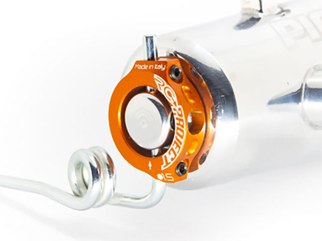 RICKSIDE DESIGN　RCPJ-A010-O　"The Ring" muffler support Orange