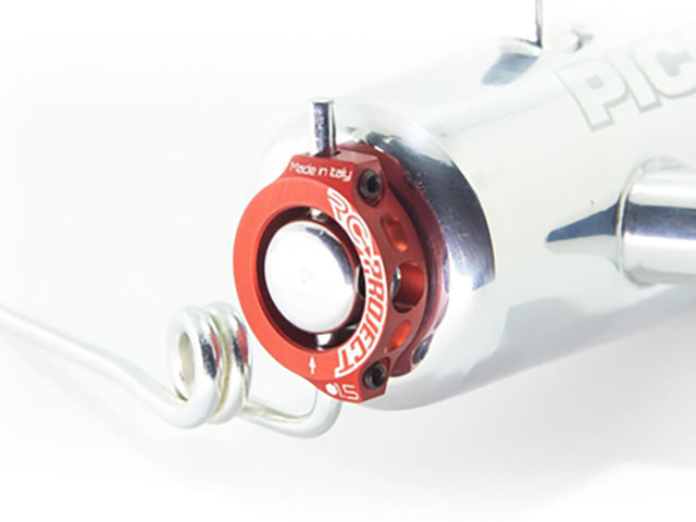 RICKSIDE DESIGN　RCPJ-A010-R　"The Ring" muffler support Red