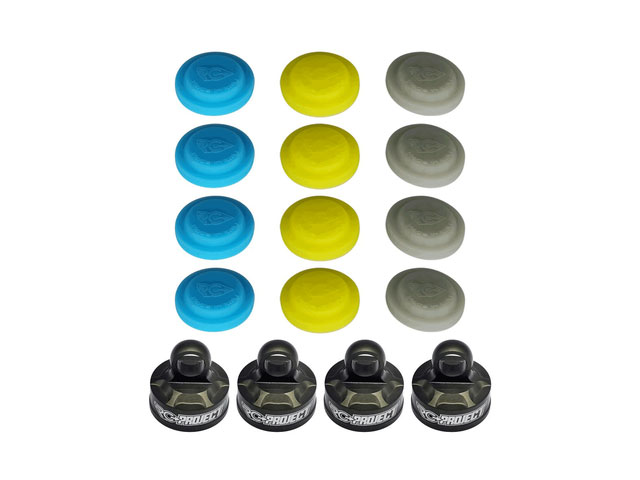 RICKSIDE DESIGN　RCPJ-HB819-014　Shock Cups in Ergal 7075-T6 for HB Racing 819 Rs/817 V2