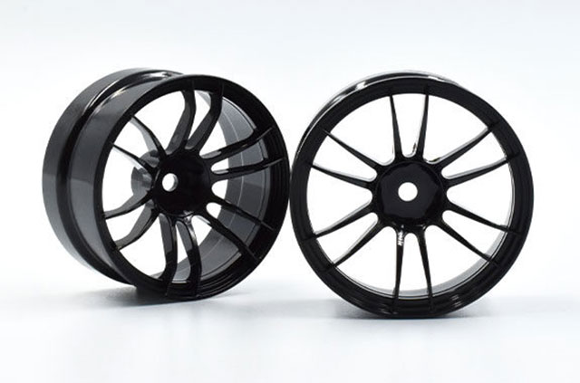 Rêve D　RW-UL12K6　コンペティション ホイールUL12シリーズ【ブラック/オフセット6 /2個入】