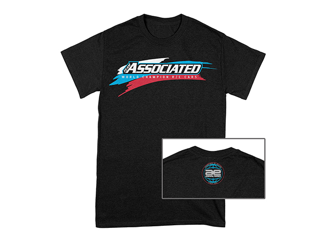 ASSOCIATED　SP132S　Team Associated WC19Ｔシャツ【ブラック・Sサイズ】