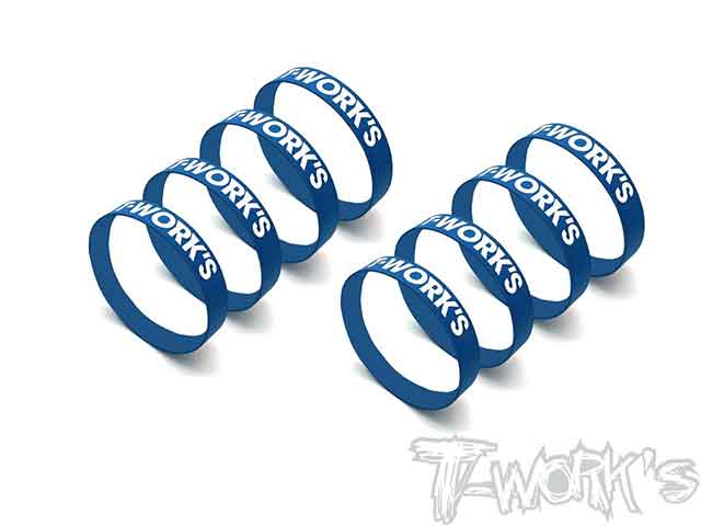 TEAM AJ　TA-136-A　T-Work's タイヤ接着用バンド【1/8バギー用/8pcs】