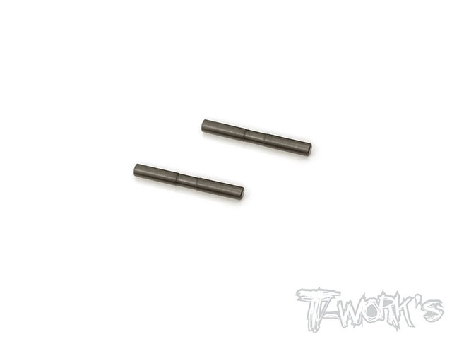 TEAM AJ　TE-199-B6-A　フロントアウターサスアームピン 3x26mm・DLCコーティング【アソシB6/T6/SC6系用/2Pcs】