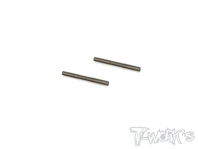 TEAM AJ　TE-199-B6-B　フロントインナーサスアームピン 3x34mm・DLCコーティング【アソシB6/T6/SC6系用/2Pcs】