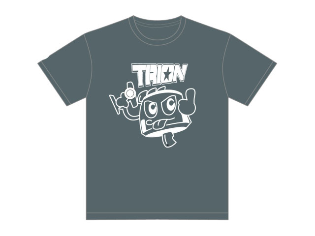 TRION　TE-DTSL　TRION デザイナーズ Ｔシャツ デニム色 （Ｌサイズ）
