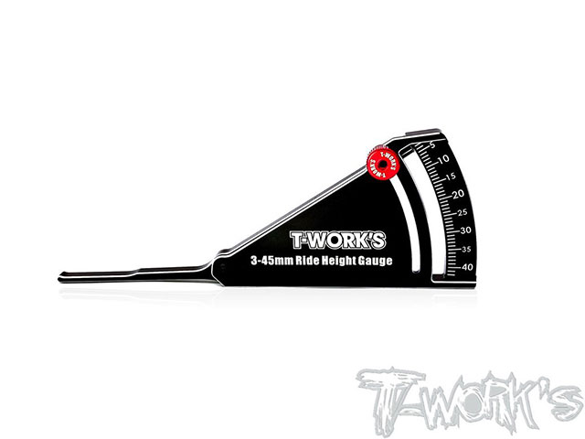 TEAM AJ　TT-097　T-Work's ライドハイトゲージ【3-42mm】
