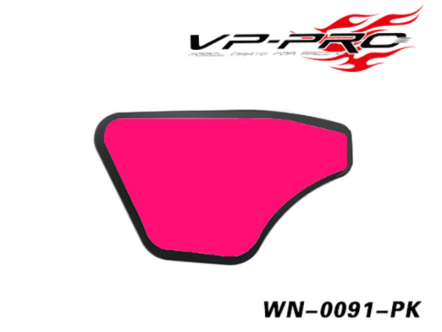 RICKSIDE DESIGN　WN-0091-PK　1/8 Buggy/Truggy Rear Wing Sticker(Pink/WN-009シリーズ用)