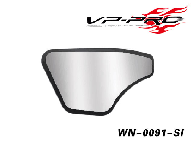 RICKSIDE DESIGN　WN-0091-SI　1/8 Buggy/Truggy Rear Wing Sticker(Silver/WN-009シリーズ用)