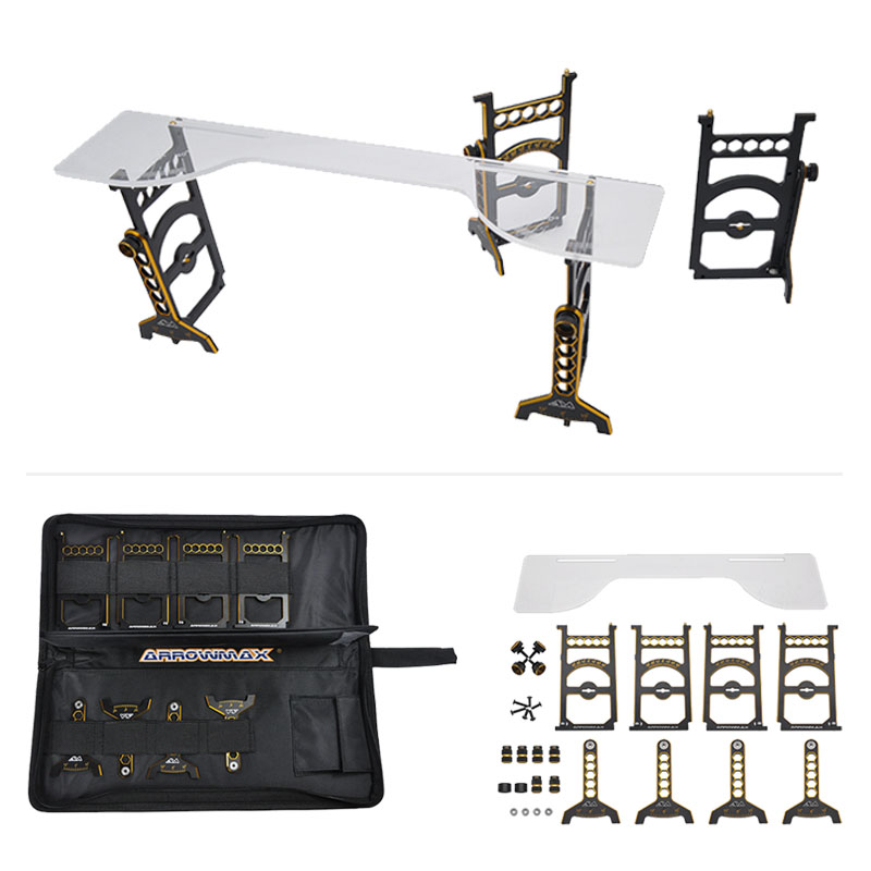 ARROWMAX AM-171041-LE セットアップシステム・ブラックゴールド【1/10オフロード用】 ARROWMAX AM-171041-LE セットアップシステム・ブラックゴールド【1/10オフロード用】