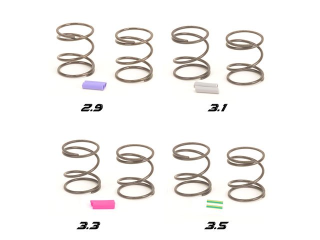 Schumacher　CR854　CORE RC HI RESPONSE TC SPRING SET - MARD