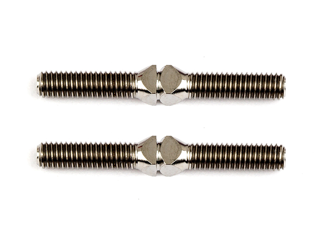 ASSOCIATED　1409　FT チタン製ターンバックル【25.5mm/2本入】