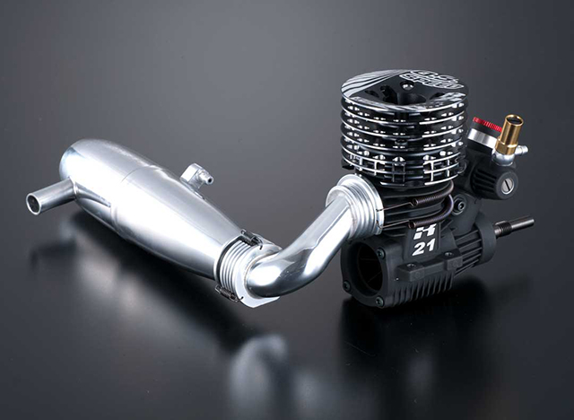 O.S.ENGINE　1DR01　O.S.SPEED R21 EURO II Combo Set・1/8レーシング用エンジン