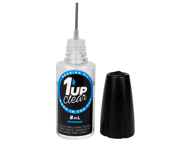 TRION　1UP-CBBK　1up Racing Clear Premium Ball Bearing Oil - 8ml Oiler Bottle
