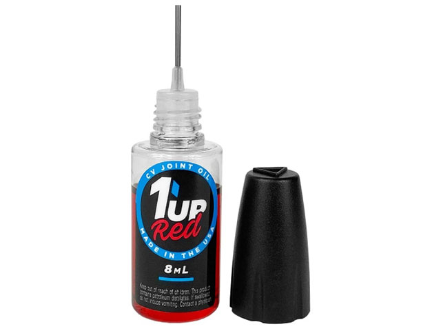 TRION　1UP-CVJRD　1up Racing Red CV Joint Oil - 8ml Oiler Bottle