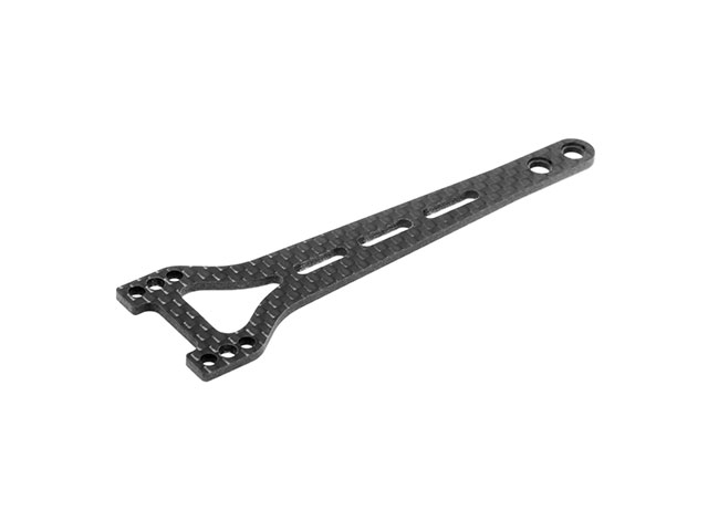 XRAY　301073#　カーボンアッパーデッキ・リア 2.2mm【XRAY X4】