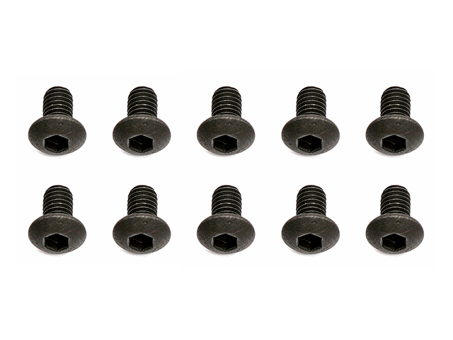 ASSOCIATED　31530　ボタンヘッドスクリュー【M3x5mm/10本入】