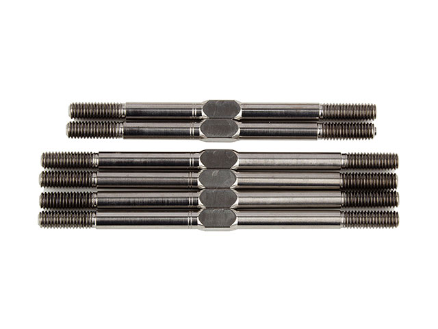 ASSOCIATED　71156　FT チタンターンバックルセット【3.5mm/T6.2/SC6.2】