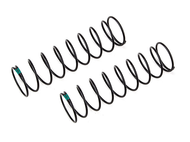 ASSOCIATED　71163　13mmリヤショックスプリング【グリーン/2.2lb/in・L72・9.75T・1.2D】