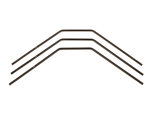 ASSOCIATED　81129　フロントアンチロールバーセット2.0-2.2mm【RC8B4/B3.1】