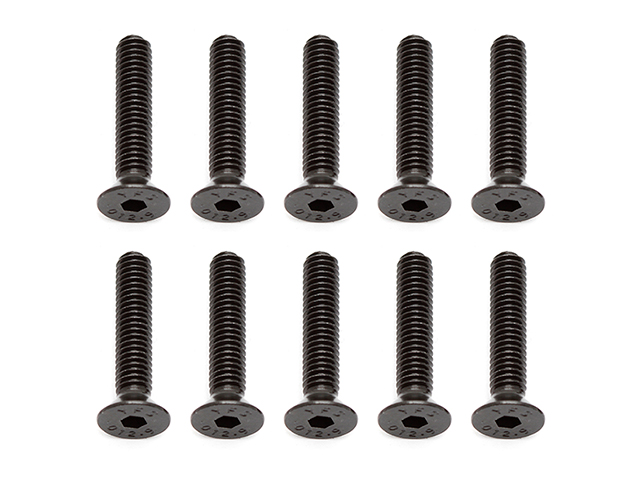 ASSOCIATED　81264　フラットヘッドスクリュー【M4x20mm/10本入】