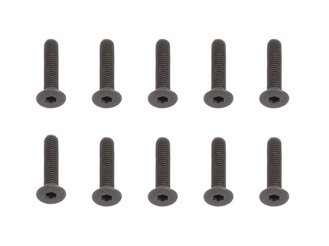 ASSOCIATED　89208　フラットヘッドスクリュー【M3x14mm/10本入】