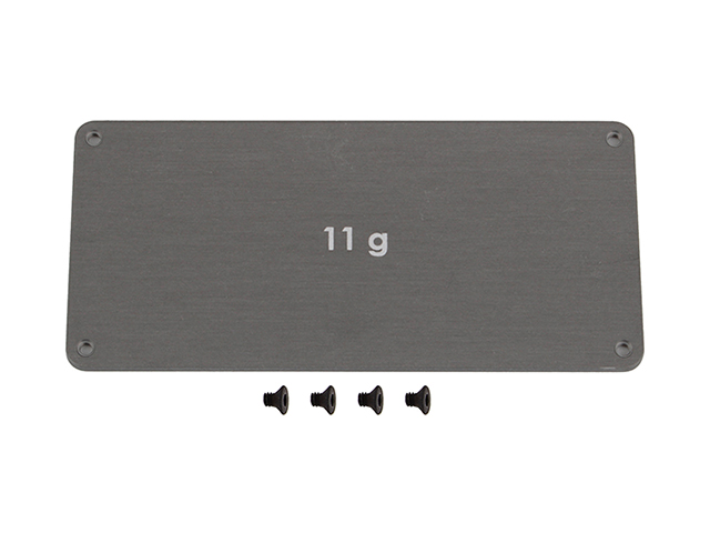 ASSOCIATED　91976　FT アルミ製ESCウエイト・11g【B6.4】