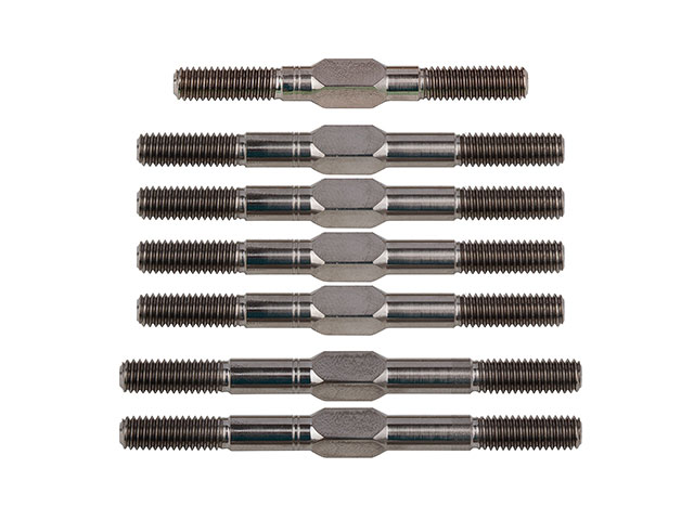 ASSOCIATED　92361　FT チタンターンバックルセット【3.5mm/B74.2】