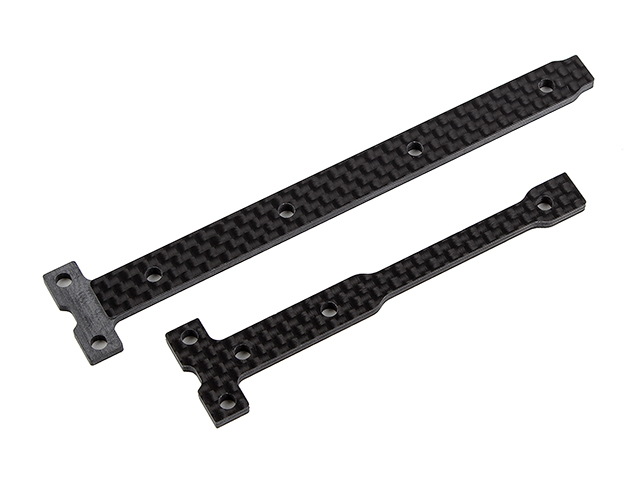 ASSOCIATED　92365　FT カーボンファイバースティフシャーシブレースサポートセット・2.5mm【B74.2/B74.2D】