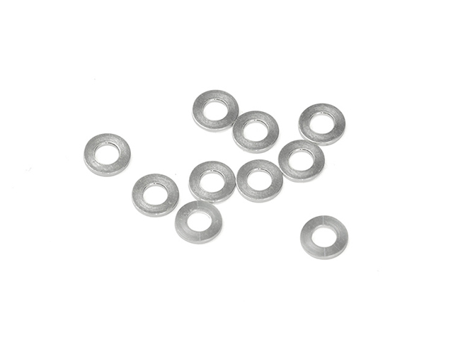 INFINITY　A736075　アルミスペーサー3x6x0.75mm（シルバー/10 個）