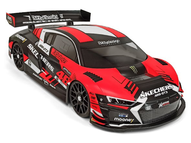 Bittydesign　BDGT8-R8LW　AR8-GT3 1/8GTクリアーボディ【ロングホイールベース360mm/1.0mm厚】