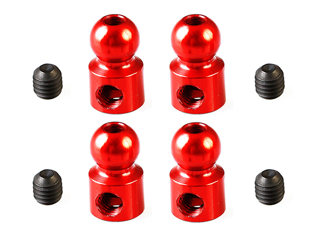 LC Racing　C7059　5.5mmアルミ製ボールエンド 4個入【LC10B5/PTG-2】