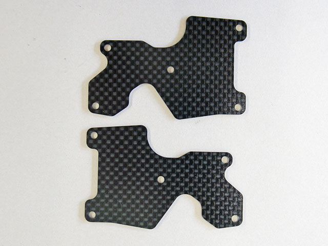 MUGEN　E2181　リヤロワーアームプレート CFRP (1.2mm)【MBX8R】