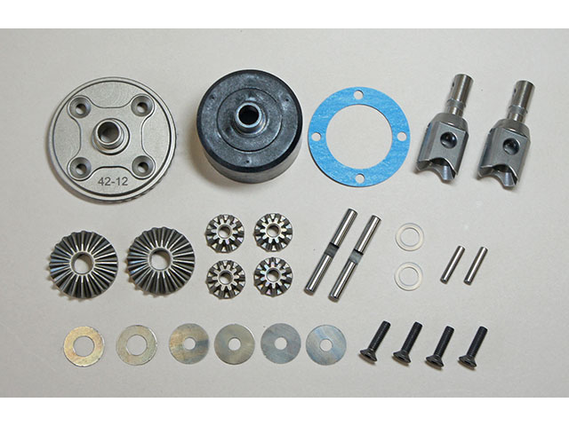 MUGEN　E2256-B　F/R デフセット (42T) 【MBX8R】