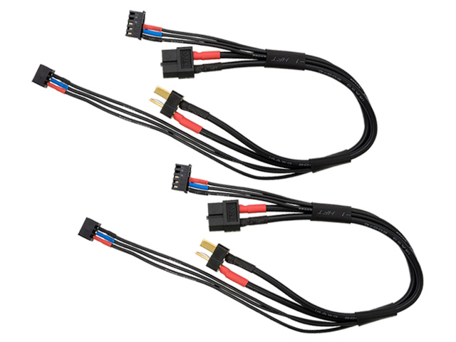 HiTEC　HMJ462-2　XT60⇔ディーンズ 2S用コネクタケーブル2本入り