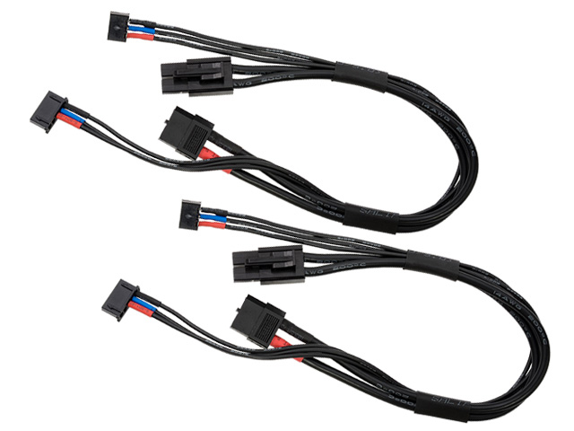 HiTEC　HMJ463-2P　XT60⇔タミヤタイプ 2S用コネクタケーブル2本入り