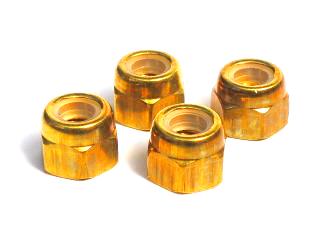 MOROTECH　M-M3NNB　M3真鍮ナイロンロックナット4ヶ入【HR-12R】