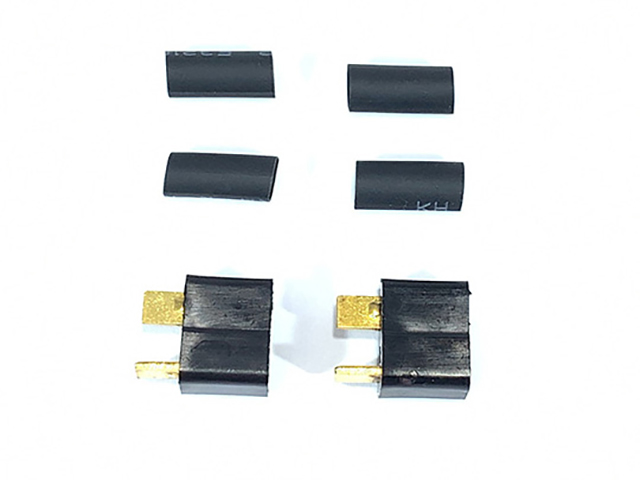 SQUARE　SGC-125F　T型2Pコネクター黒(メス2pcs)
