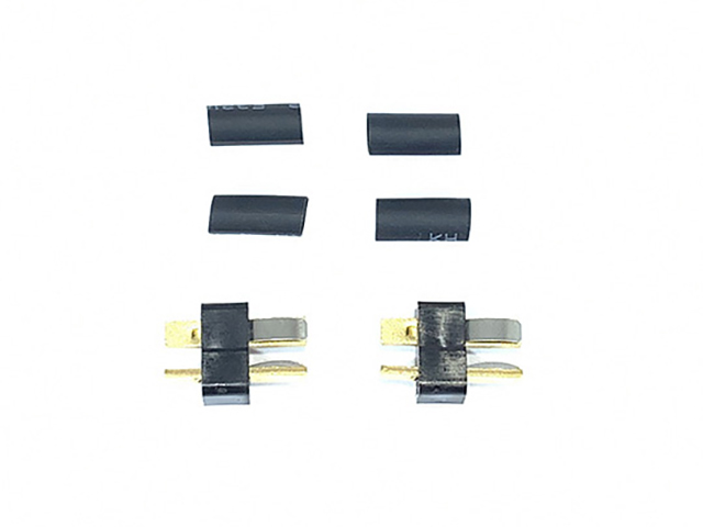 SQUARE　SGC-125M　T型2Pコネクター黒(オス2pcs)