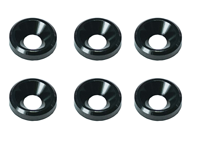 スクエア(SQUARE) SGX-8BK アルミM3皿ワッシャー外径7mm 6個入 通販