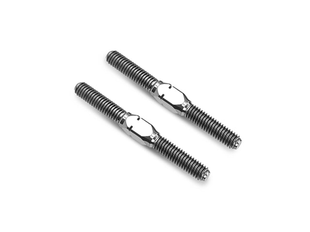 TEAM AJ　TBS-35-35　T-Work's 64チタン製ターンバックル【3.5mmx35mm/2本入】