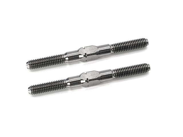 TEAM AJ　TBS-35-42　T-Work's 64チタン製ターンバックル【3.5mmx42mm/2本入】