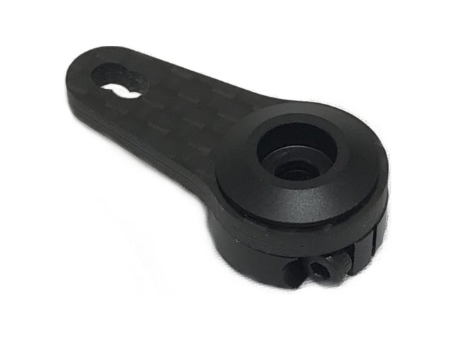 TRION　TE-CCSH179F　クランプ式軽量カーボンサーボホーン フタバ系用25T（17mm/19mm）