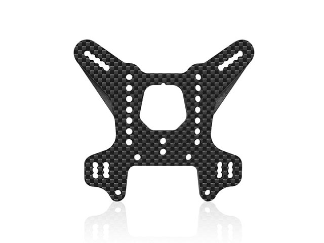 TEAM AJ　TO-247-MBX8-R+3　T-Work's カーボン製リヤダンパーステー+3【MUGEN MBX8/MBX8R用】