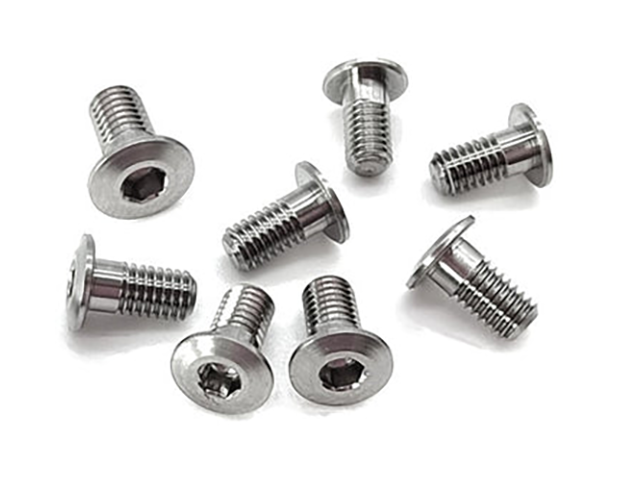 TEAM AJ　TSS-306LP　T-Work's 64チタン製ロープロヘッドスクリュー【3x6mm/8個入】
