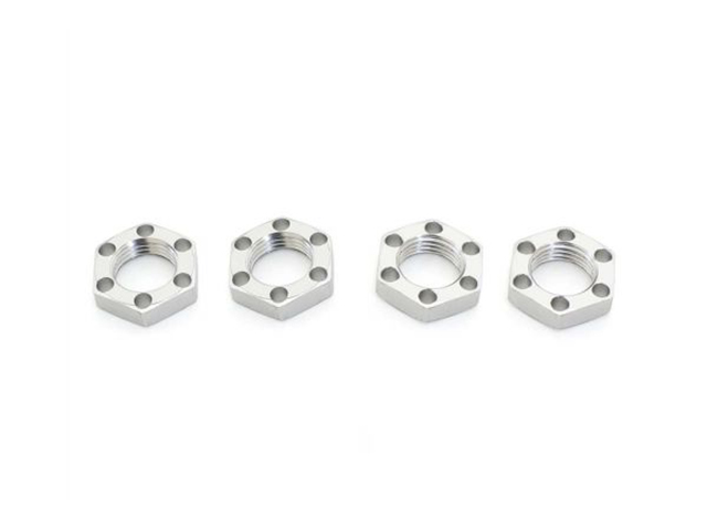 KYOSHO　EF244S　軽量ホイールナット (シルバー/4入/ファントム EP)