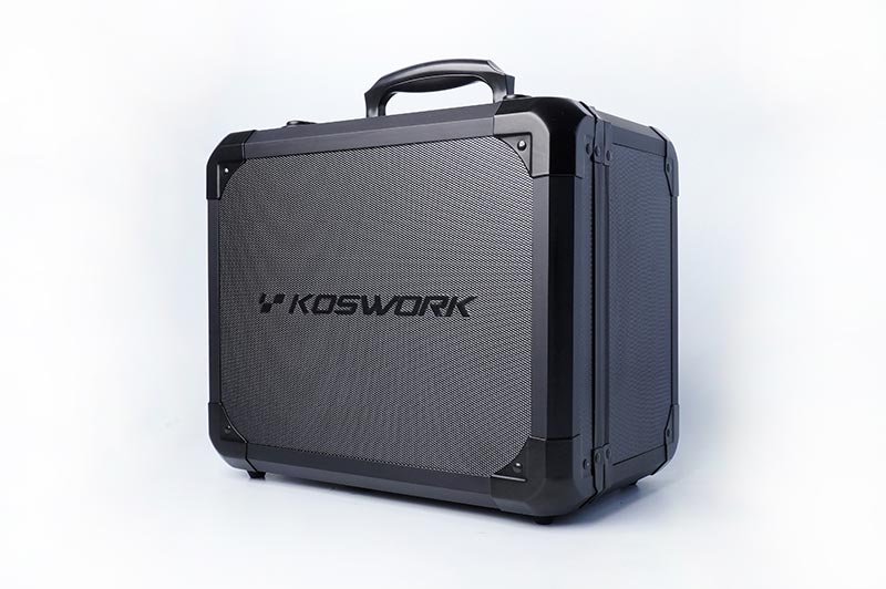 RICKSIDE DESIGN　KOS32302-10PX　KOSWORKアルミプロポキャリーケースV2(Futaba 10PX/4PM/7PX/7PXR用フォーム付属)